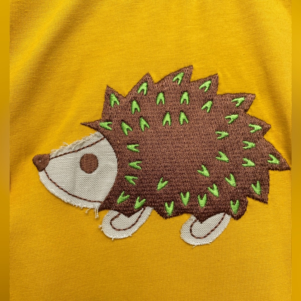 *NWT* Millie Jay, Hedgehog and mushroom appliqué - Picture 5 of 12